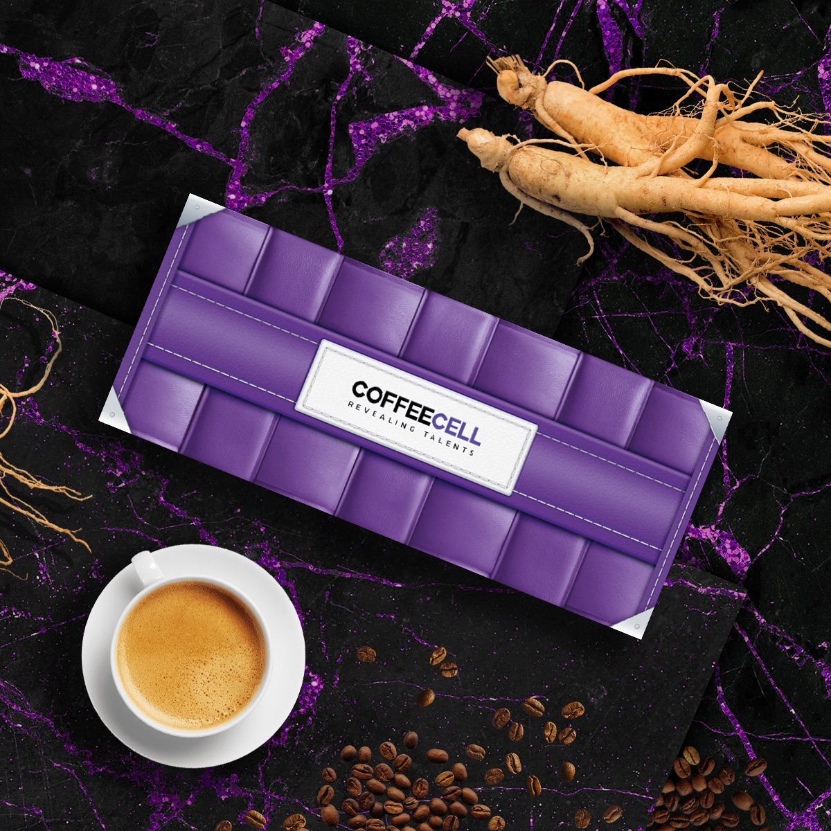 moccachino purple box